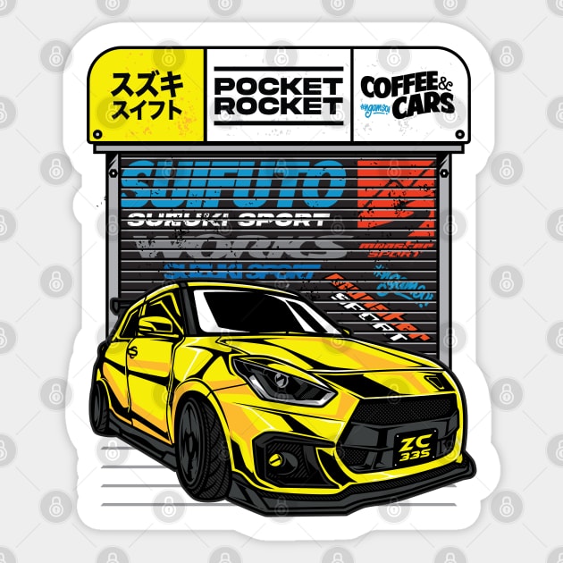 Suzuki Sport ZC33s Sticker by Rockartworks